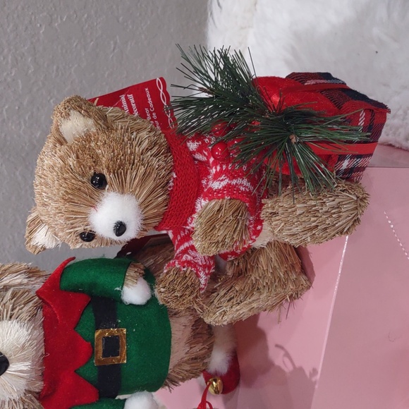 ASHLAND CHRISTMAS NATURAL DECORATIVE ANIMALS,3PC. - Picture 5 of 14